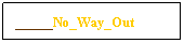 Text Box: _____No_Way_Out
